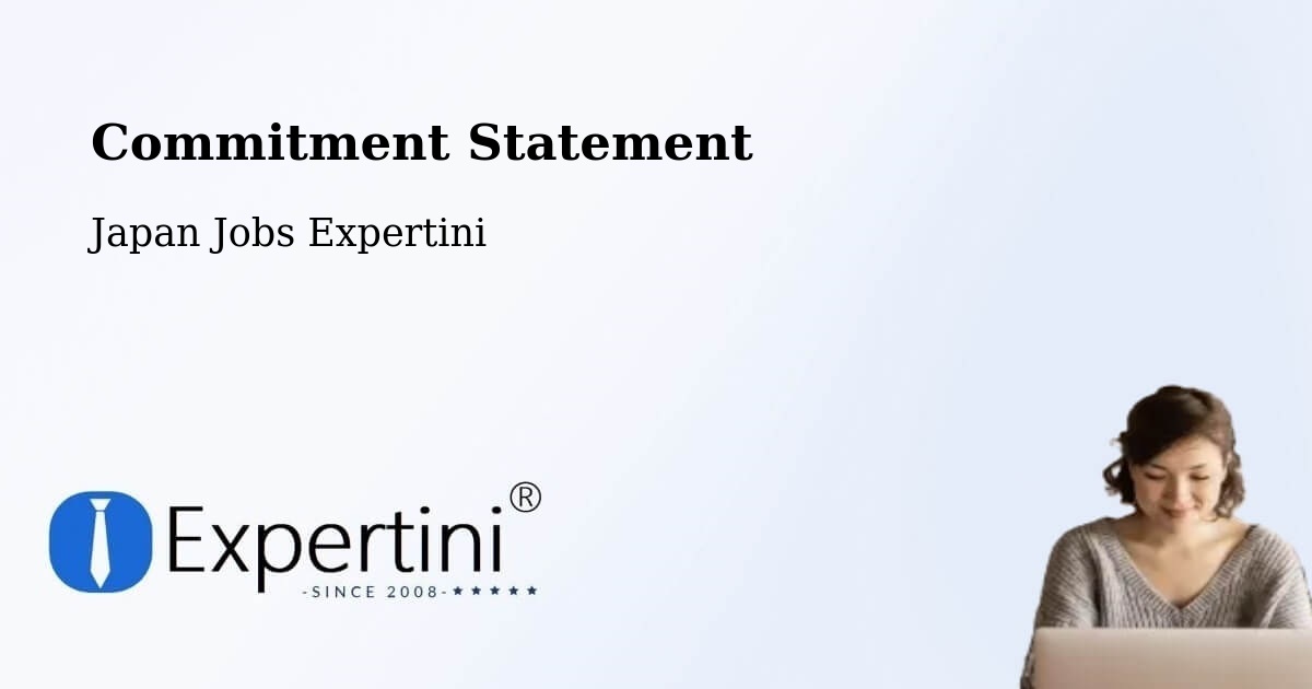 Corporate Commitment – Kamagaya Shi - Japan Jobs Expertini