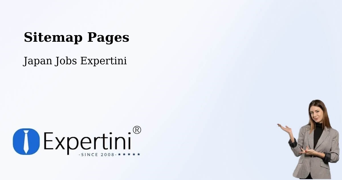 Sitemap Pages - Kamagaya Shi - Japan Jobs Expertini